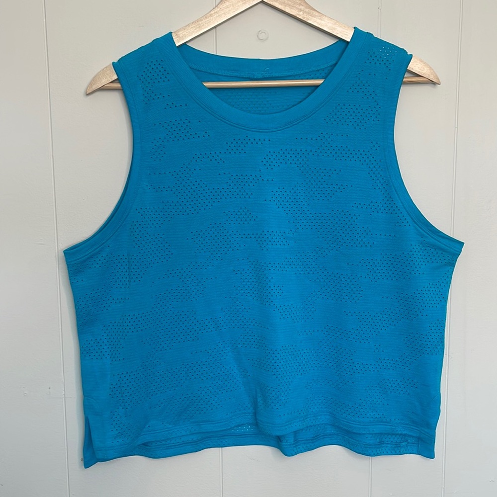 Lululemon TankTop CamoBlue size Large